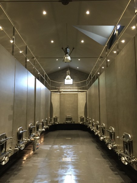 End of works and Handover of the Vats room at Château Corbin